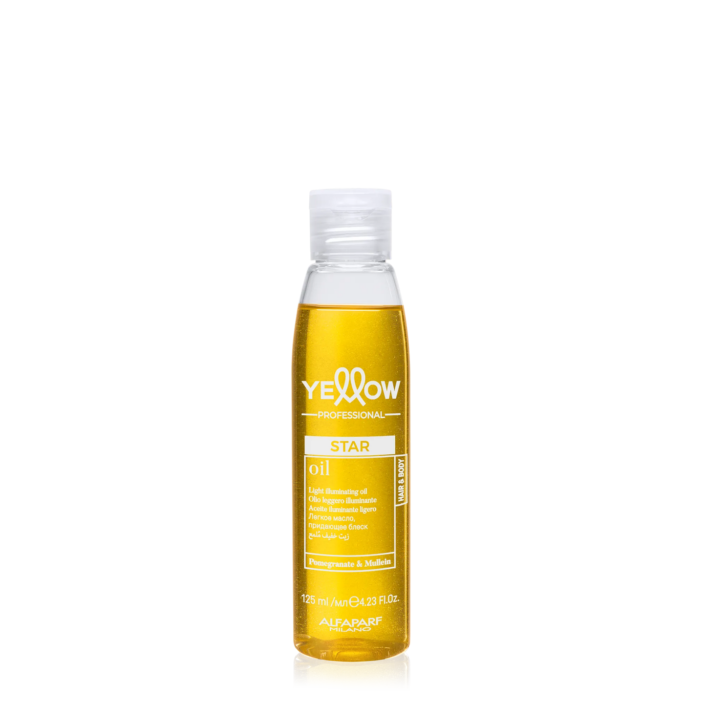 Alfaparf Milano Yellow Star Oil 125ml - Serenos Reflexos