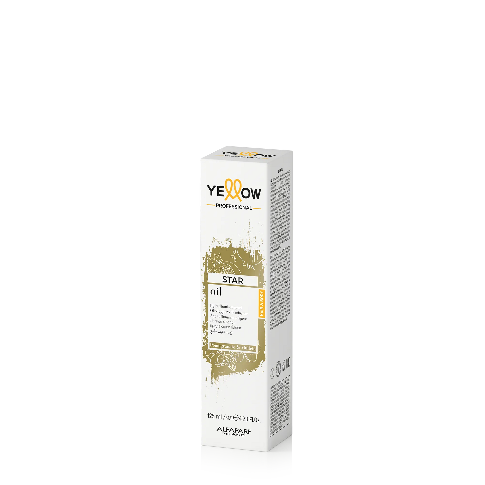 Alfaparf Milano Yellow Star Oil 125ml - Serenos Reflexos